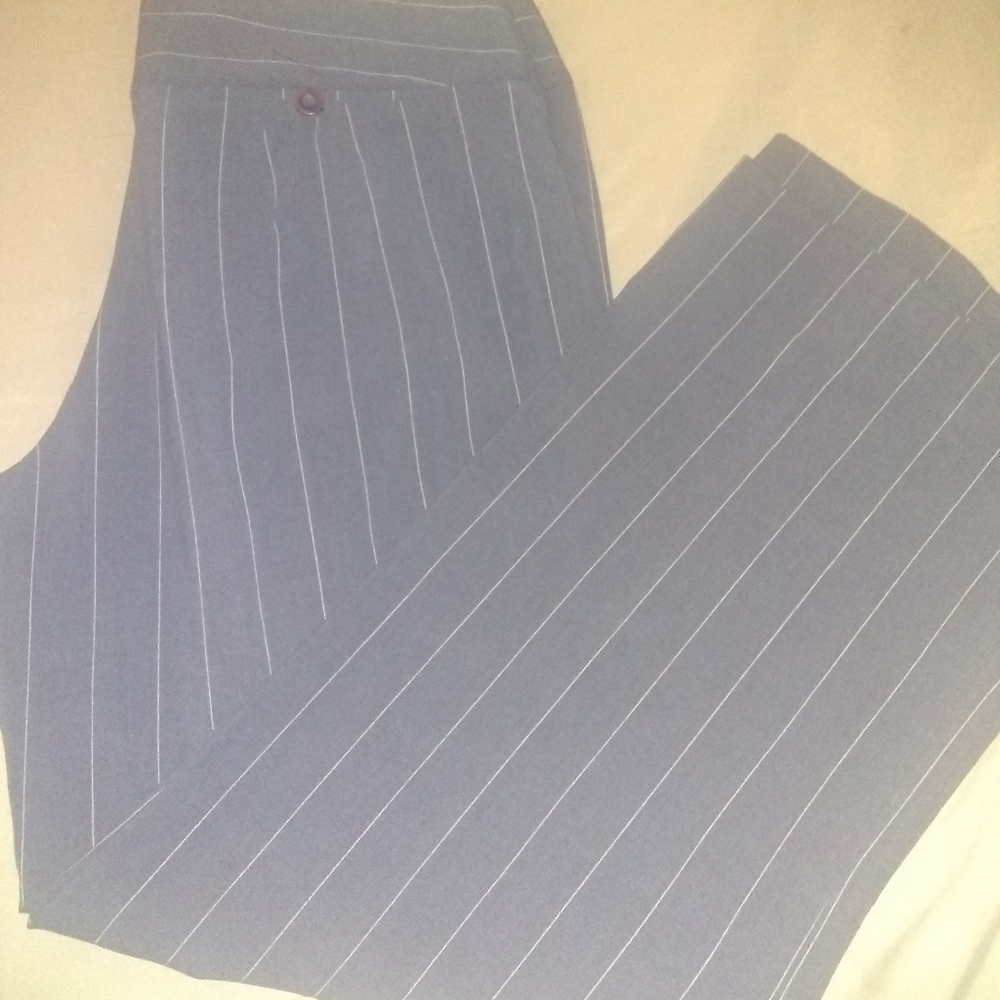 Perry Ellis Pinstriped Pants Size 12